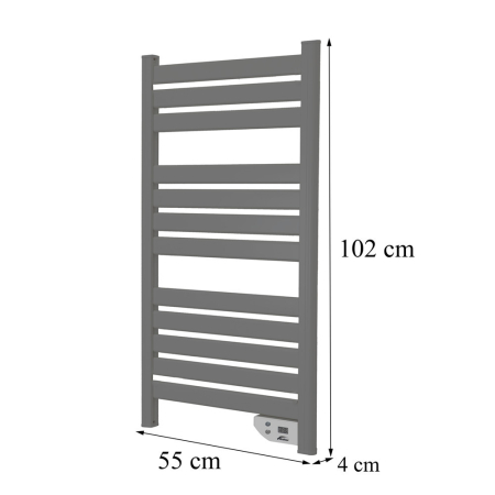 Leziter Radiator electric pentru prosoape 500W [2]
