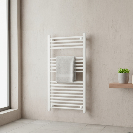 Leziter Radiator uscător de prosoape drept 1000x500 mm alb [1]