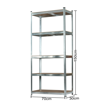 Leziter Raft rezistent 150x70x30 cm 150 kg cromat [2]