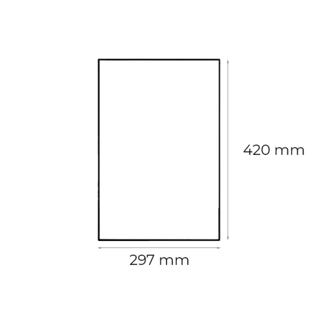 Leziter Rama pentru postere cu lumină LED 297x420 mm A3 [1]