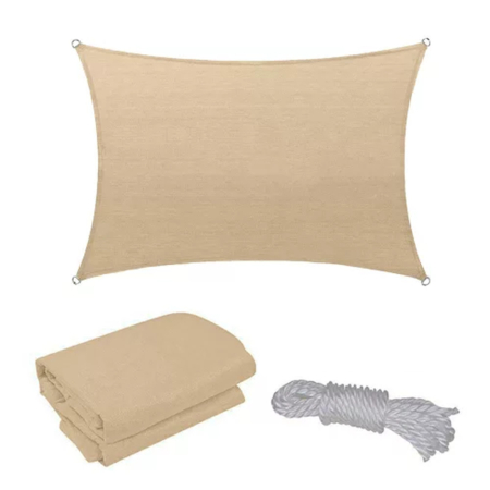 Produse temporar indisponibile - Leziter Rana Sun sail dreptunghiular 4x5 m bej