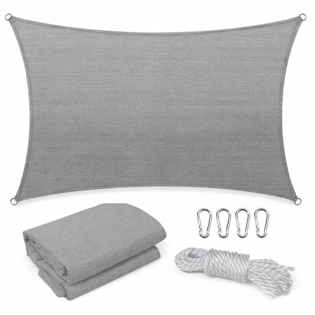 Ecranare - Leziter Rana Sun sail dreptunghiular 5x6 m gri