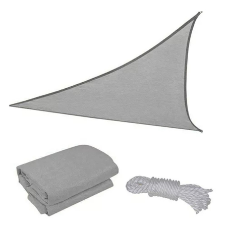 Produse temporar indisponibile - Leziter Rana Sun sail triunghiular 4x4x4 m gri
