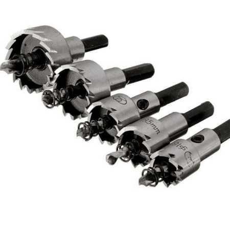 Accesorii aparat bricolaj - Leziter Ratyer 5 piese set de burghie pentru găurire de precizie