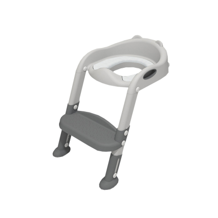 Mamă-copil - Leziter Reducție pentru toaletă gri, în trepte