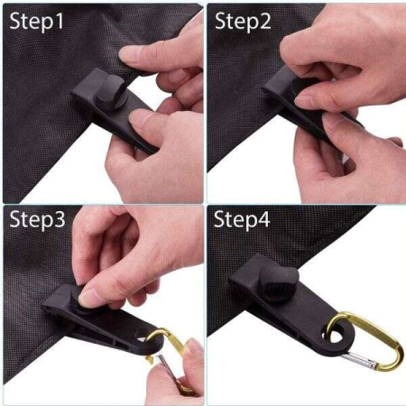 Leziter Resters 10 piese set de cleme pentru cort [2]