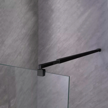 Leziter River Walk în perete de duș 70x190 cm negru [4]