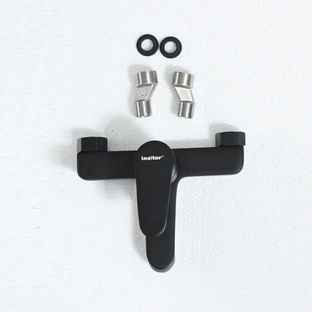 Leziter Robinet de umplere a băii Colly negru [6]