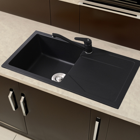 Leziter Robinet chiuvetă Orla negru [1]