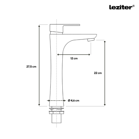 Leziter Robinet pentru chiuvetă Evos [2]