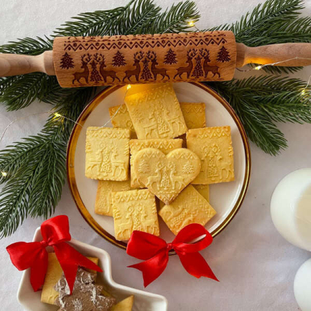 Produse temporar indisponibile - Leziter Rolă de rulat cu căprioare și motive festive