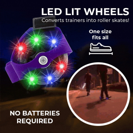 Produse temporar indisponibile - Leziter Roți de skate Rollend cu iluminare LED