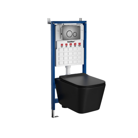 Toaleta - Leziter Roya Tina 81GRE Set rezervor de toaletă de perete