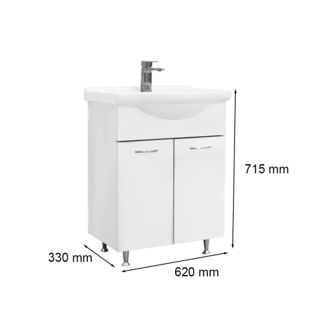 Leziter Ruben 65 mobilier de baie complet Rauna sil [1]