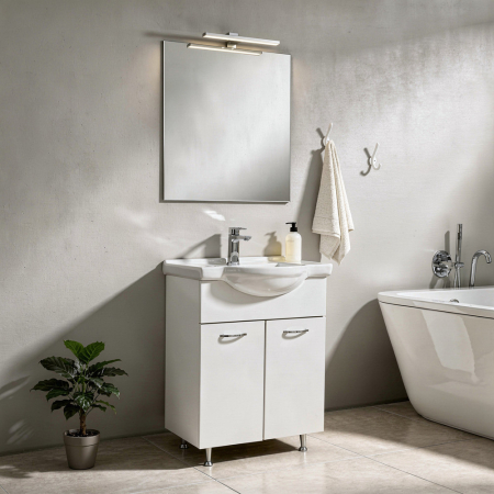 Leziter Ruben Prime 65 mobilier de baie complet Alb [1]