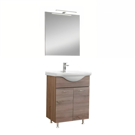 Produse temporar indisponibile - Leziter Ruben Prime 65 mobilier de baie complet Rauna sil