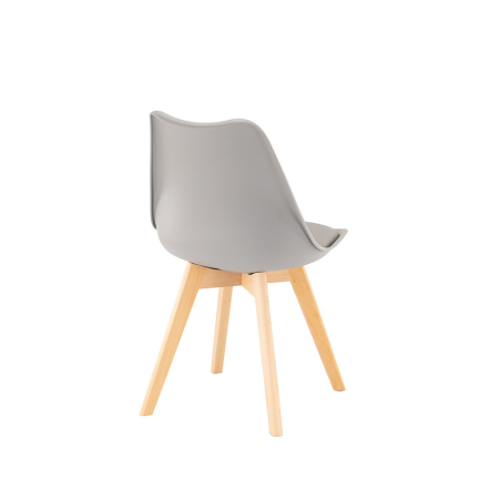 Leziter Scaun de dining Silla în gri [5]