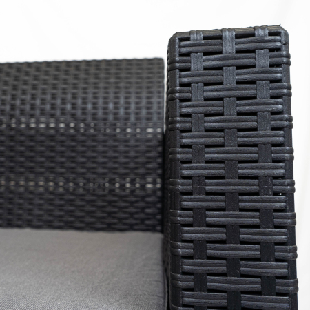 Leziter Scaun de grădină din plastic Nero [4]