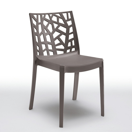 Leziter Scaun de grădină din plastic Trinity cappuccino [1]