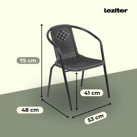 Leziter Scaun de grădină Napoli [1]