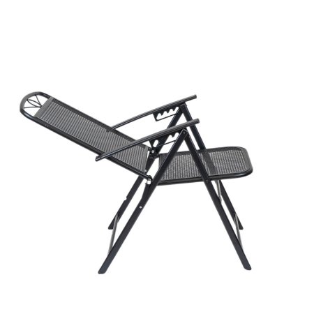 Leziter Scaun de grădină pliabil Alba din plasă metalică [8]