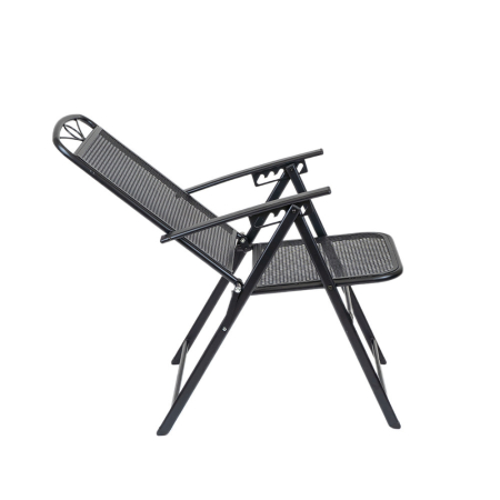 Leziter Scaun de grădină pliabil Alba din plasă metalică [7]