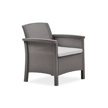 Produse temporar indisponibile - Leziter Scaun de grădină Venus din plastic cappuccino