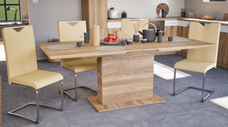 Leziter Scaun de masă Letti, bej [1]