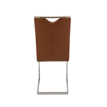 Leziter Scaun de masă Letti, maro [4]