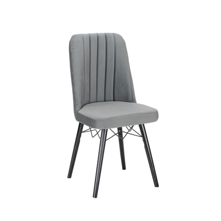 Produse temporar indisponibile - Leziter Scaun de masă Lorna gri