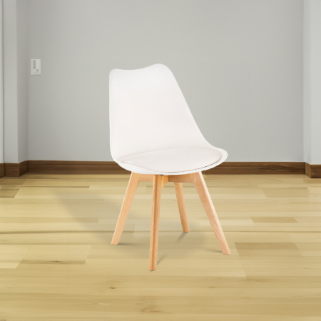 Leziter Scaun de masă Silla alb [1]