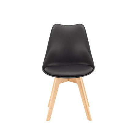 Leziter Scaun de masă Silla negru [4]