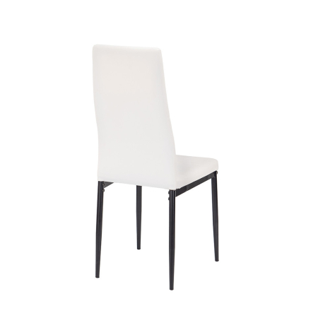 Leziter Scaun de masă Tino NOVA în alb și negru [6]