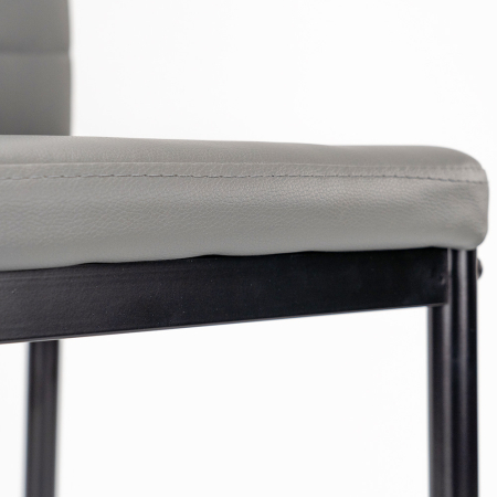 Leziter Scaun de masă Tino NOVA în gri-negru [8]