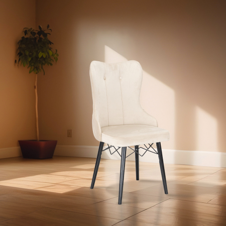 Leziter Scaun de masă Tiva alb [1]