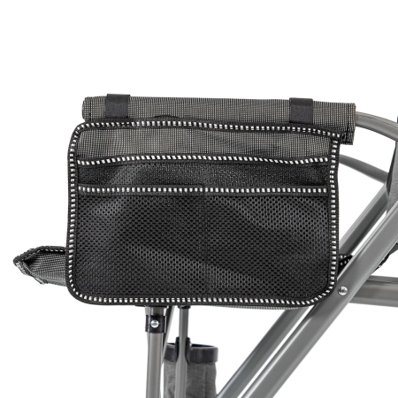 Leziter Scaun de pescuit Leziter Comfort Plus cu braț și suport pentru pahare gri [6]