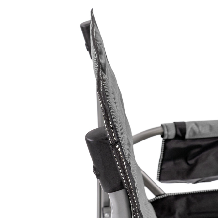 Leziter Scaun de pescuit Leziter Comfort Plus cu braț și suport pentru pahare gri [5]