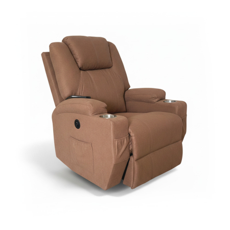 Fotoliu - Leziter Scaun electric de masaj Relaxa balansoar și pivotant