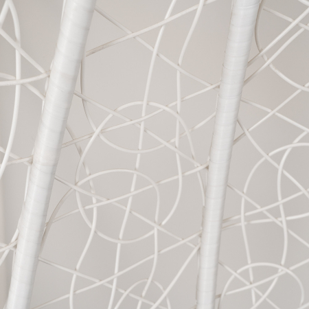 Leziter Scaun hamac Havana alb [3]