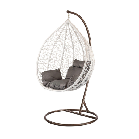 Fotoliu suspendat - Leziter Scaun hamac Havana alb-maro
