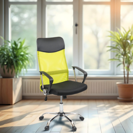 Leziter Scaun pivotant ergonomic de birou Fit, verde [8]