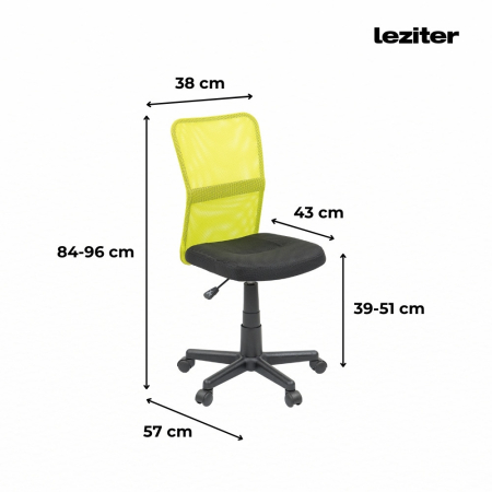 Leziter Scaun rotativ de birou [1]