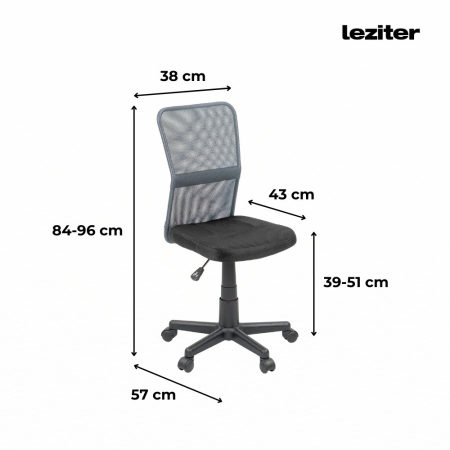 Leziter Scaun rotativ de birou [1]