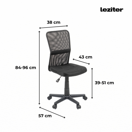 Leziter Scaun rotativ de birou [1]