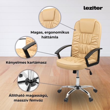 Leziter Scaun rotativ de birou Bristol [2]