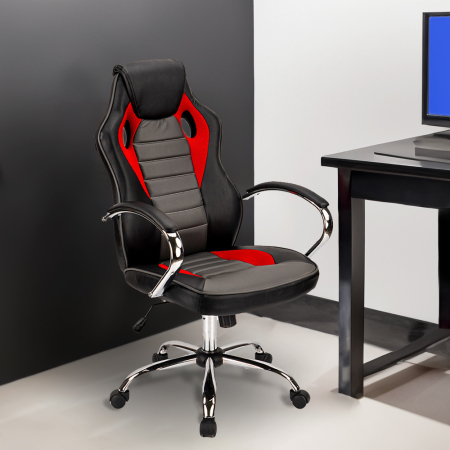 Leziter Scaun rotativ de birou pentru gaming Genesis [1]