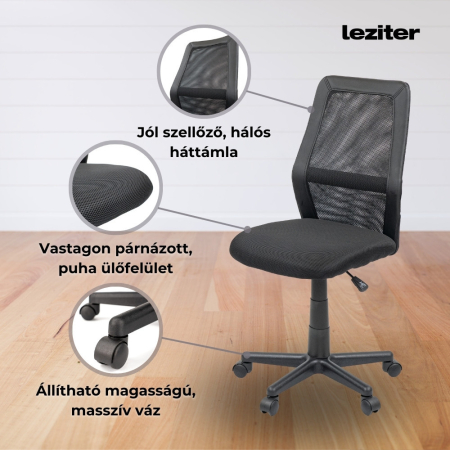 Leziter Scaun rotativ de birou Tim [2]