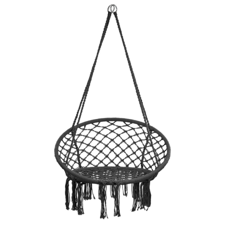 Leziter Scaun suspendat Cardenas negru [3]