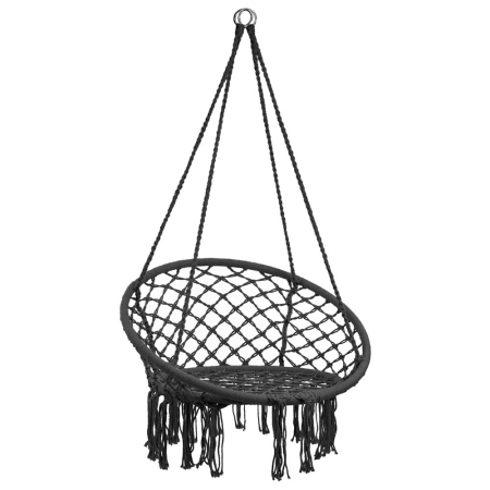 Fotoliu suspendat - Leziter Scaun suspendat Cardenas negru