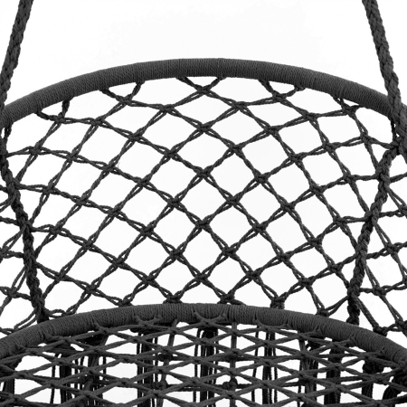 Leziter Scaun suspendat Cardenas negru [4]